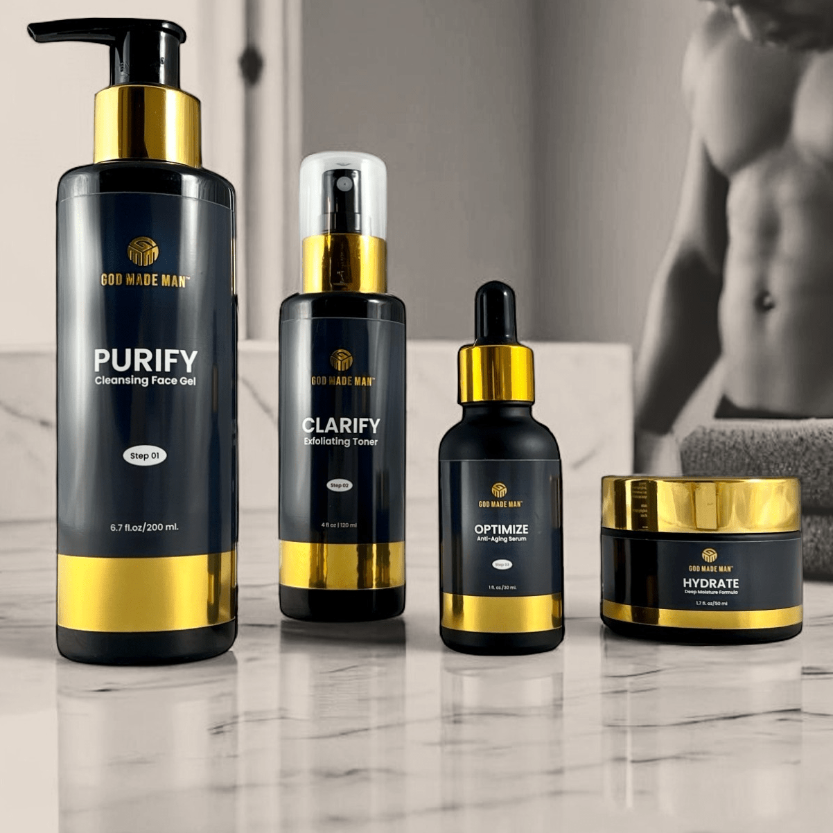 THE ULTIMATE SKINCARE KIT FOR BLACK MEN