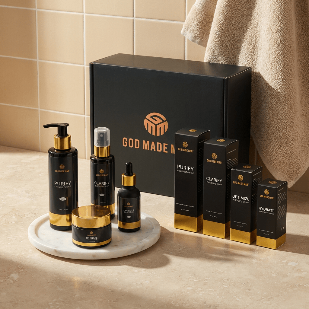 THE ULTIMATE SKINCARE KIT FOR BLACK MEN